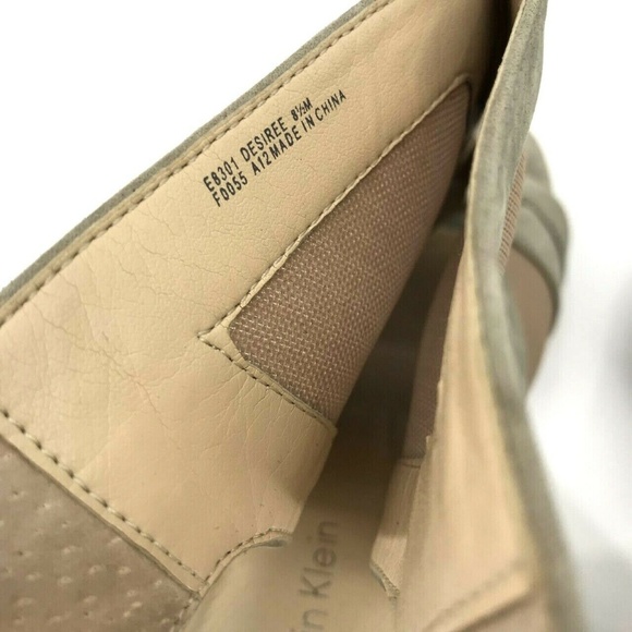 Calvin Klein Desiree Cut Out Ankle Boots Sz 8.5M - Picture 8 of 8